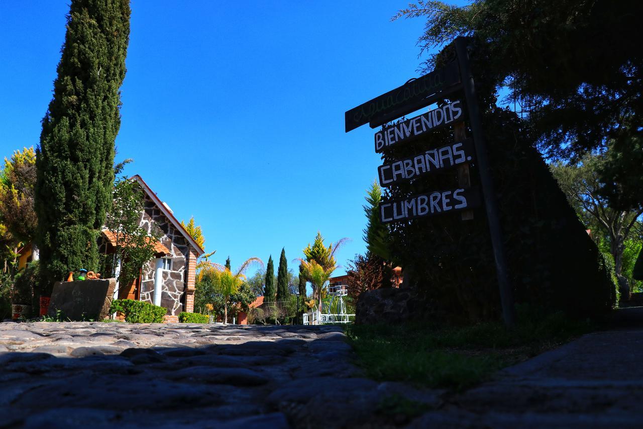 ウアスカ・デ・オカンポ Cabanas Cumbres De Aguacatitlaヴィラ エクステリア 写真
